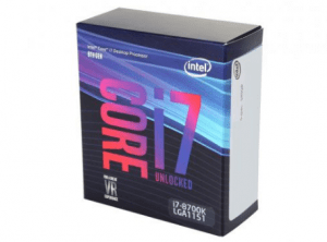 Mejor CPU: Intel Core i7-8700K