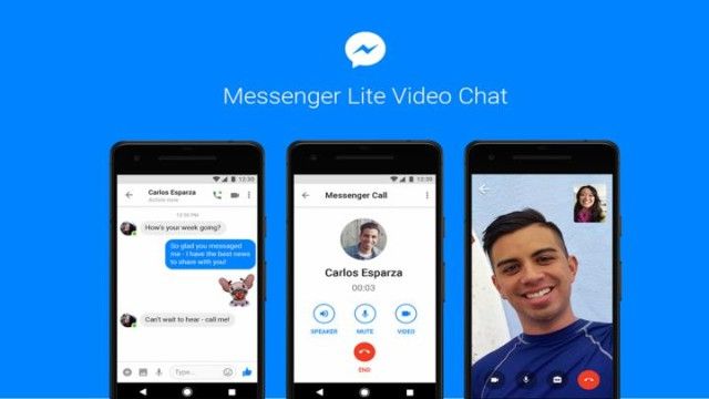 Facebook Messenger Lite con video llamadas